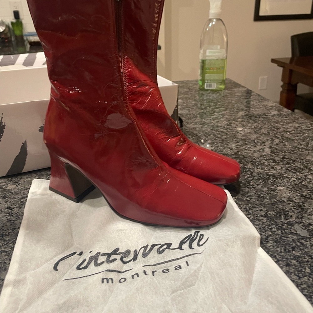 Red boots